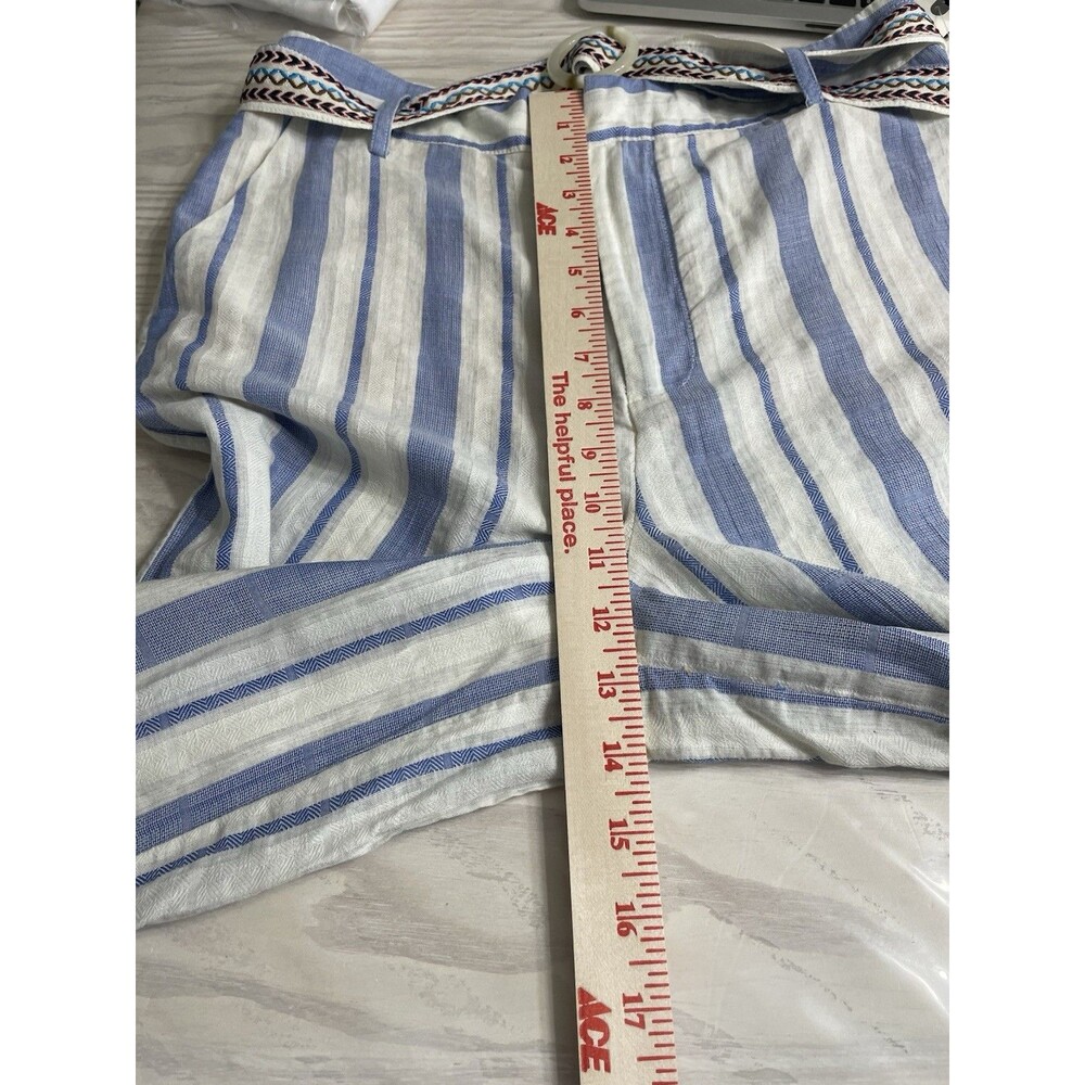 ett:twa By Anthropology Coastal Striped Pants NWT Size 6 - Picture 9 of 12